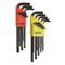 Bondhus 20199 Inch + Metric Twin Pack Ball End Hex Key Sets (L-Wrenches)