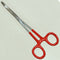 Crawford Tool 12-014 Curved Forceps 6" Hemostat, Locking Clamp with Cushion Grip