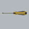Felo 64523 Slotted 9/32" x 5" Ergonic Chiseldriver with Hammer Cap Flat Blade Screwdriver