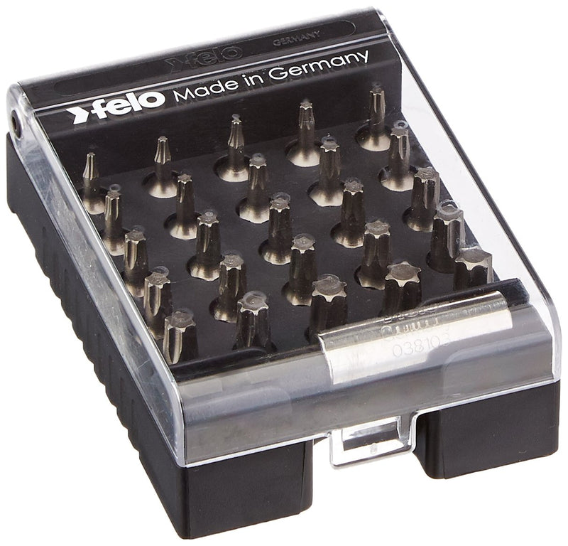 Felo 50803 Torx Box with Magnetholder - Torx T5 Thru T40