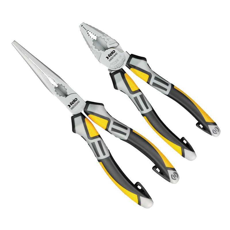Felo C7LN8 Plier Set Combination 7" + Long Nose 8"
