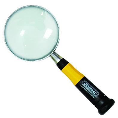 General 750542 Magnifying Glass 3" UltraTech Glass Magnifier 3"