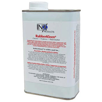 INX 6132 RubberKleen Rubber Roller Cleaner and Rejuvinator 32 Ounce Can