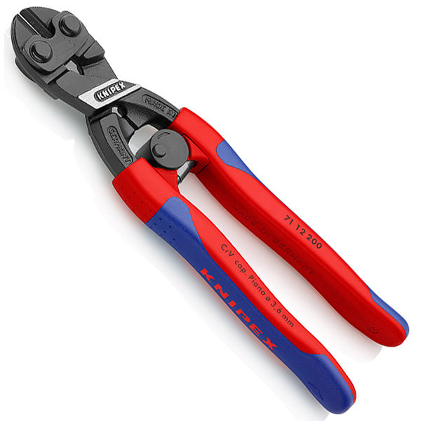 Knipex 71 12 200 8" Bolt Cutters Comfort Grips + Spring Return
