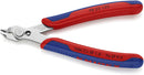 Knipex 78 23 125 Electronic Super Knips 5" INOX Steel Blades Angled 60 degrees Flush Cut Comfort Grips