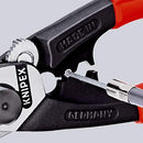 Knipex 95 61 190 Wire Rope Cutter (Wire Rope Shears) with Crimping Dies