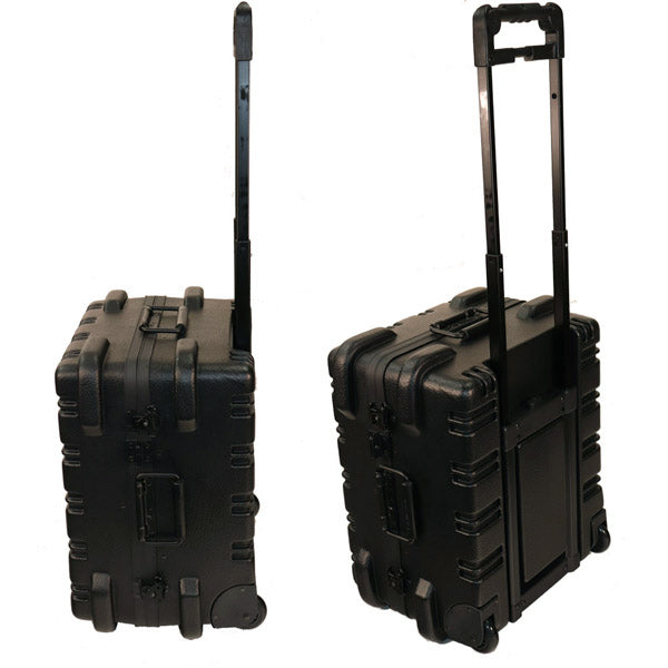 Crawford M350B-3C53C6 Tool Case Military Wheeled 10" Black with 3C5 and 3C6 Pallets