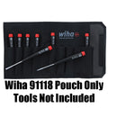 Wiha 91118 Black Canvas Tool Pouch for Sets