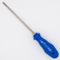 Felo 28010 Slotted 3/16" (5mm) x 6" Flat Blade Slotted Screwdriver Ergonomic Blue Grip 800 Series
