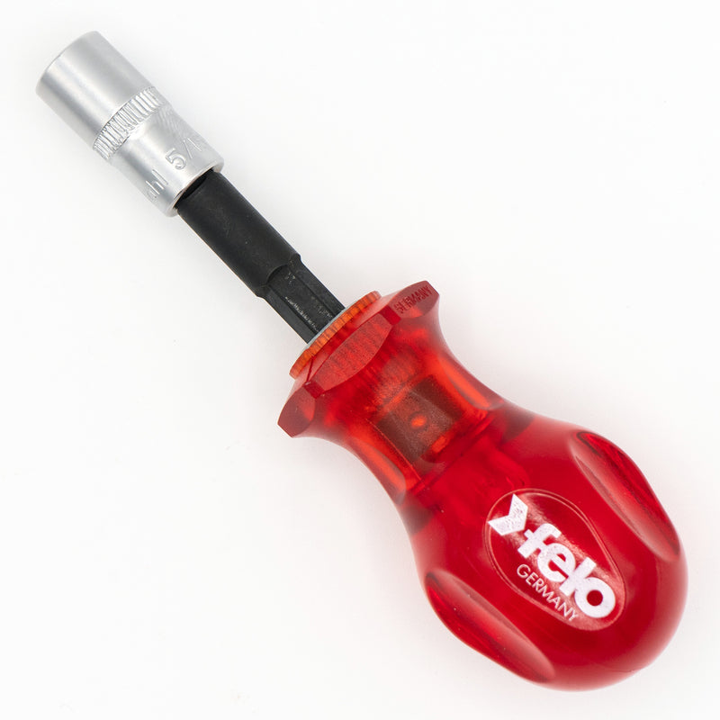 Felo 30481 1/4" x 2" Power Bit Adapter with 1/4" Drive