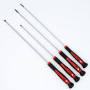 Felo 317SL4 Precision Screwdriver Set  Slot 2.5, 3, 3.5, and 4mm with Long Flat Blades
