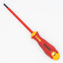 Felo 53143 Ergonic VDE Insulated Slotted 3/16" (4.5mm) x 5" Flat Blade Screwdriver