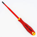 Felo 62643 E-slim Insulated Slotted 7/32" (5.5mm) x 5" Flat Blade Ergonic VDE Screwdriver