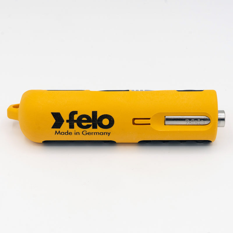Felo 63429 IMPACT Bit Holder plus Magnetic Bit Holder with 8 Torx Bits in a  Multi-Function Storage Case