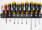 Felo 63633 Ergonic XL-Rack Screwdriver Set Slot, Phillips, Torx with Steel Rack