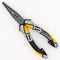 Felo 64281 Long Nose Pliers 7" with Side Cutters aka Chain Nose Radio Pliers w/ Triple Component Comfort Grips