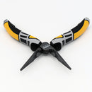 Felo 64281 Long Nose Pliers 7" with Side Cutters aka Chain Nose Radio Pliers w/ Triple Component Comfort Grips