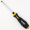 Felo 64519 Slotted 3/16" x 3-1/2" Ergonic Chiseldriver with Hammer Cap Flat Blade Screwdriver
