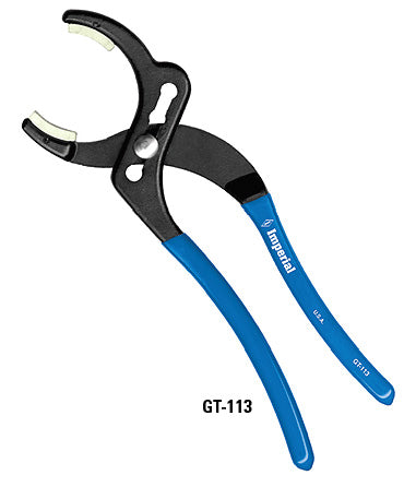 Imperial GT-113 (formerly Milbar 45Z) Soft Jaw Pliers (AN Electrical Connector Pliers) for Cannon Plugs, Connector Plugs, Plated Pipe and Fittings