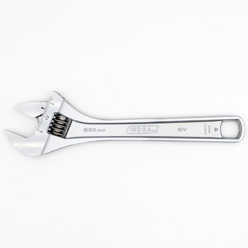 Irega 92WR12 300mm (12") Reversible Adjustable Wrench Chrome Irega 92WR12 300mm (12") Reversible Adjustable Wrench Chrome