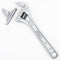 Irega 92WR-8 Adjustable Wrench 8" with Reversible Jaw and Xtra Wide Opening for Nuts, Bolts, Pipes, Round Objects etc.