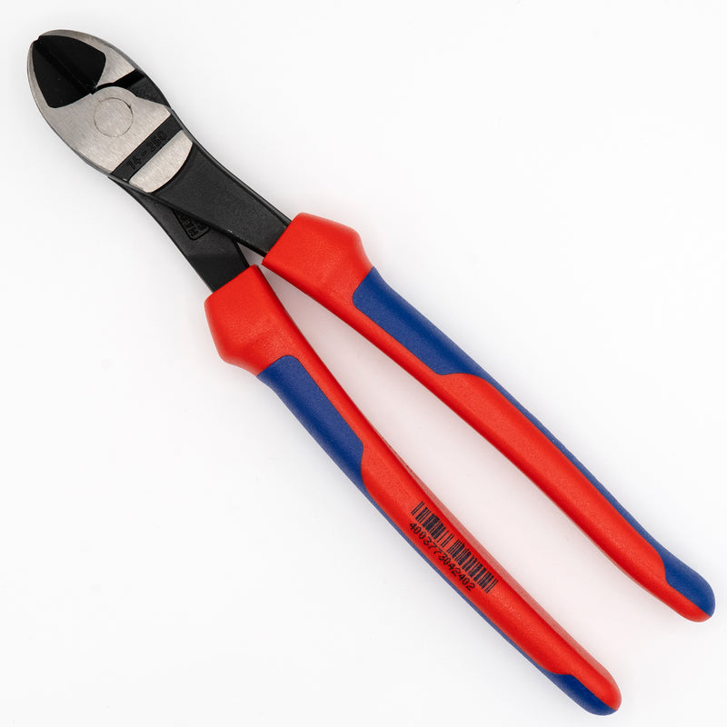 Knipex 74 02 250 10" High Leverage Diagonal Cutters with Comfort Grips