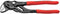 Knipex 86 01 180 Pliers Wrench 7", Black Finish with Non-Slip Textured Grip