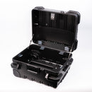 Crawford M350B-3C53C6 Tool Case Military Wheeled 10" Black with 3C5 and 3C6 Pallets