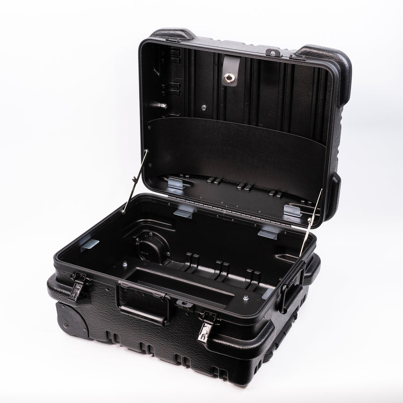 Crawford M350B-3C53C6 Tool Case Military Wheeled 10" Black with 3C5 and 3C6 Pallets