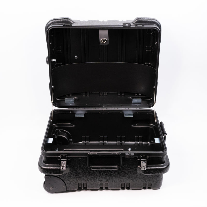 Crawford M350B-3W3X Tool Case Military Wheeled 10" Black with 3W and 3X Pallets