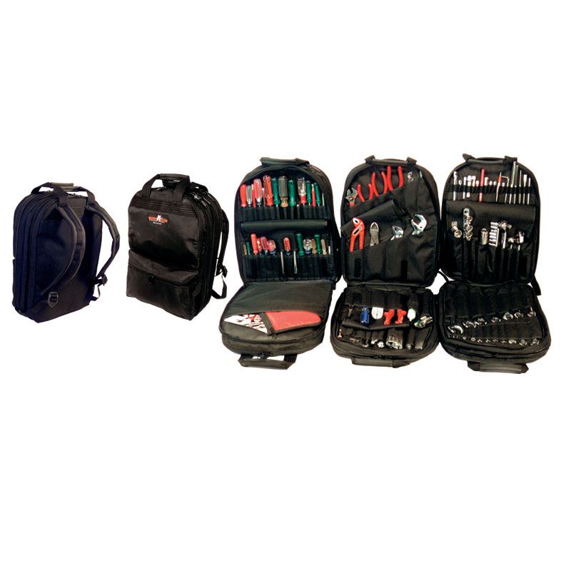 ToolPak™ 90650 6 Panel Backpack Zipper Tool Case – Crawford Tool