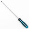 Vessel 910 S4 150 Slotted Precision Thin Shank 4mm (5/32") x 6" Blade (O.A.L. 9") Magnetic Megadora Flat Blade Screwdriver