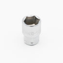 Vim Tools DDM410 Metric 10mm Low-Profile Dual Drive 6-Point Socket, 1/4" Square Drive plus 11mm Hex Outer Drive