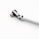 Vim Tools HBR12 1/4" Locking Flex Head Bit Ratchet 12" with Removeable 1/4" Square Drive Adapter