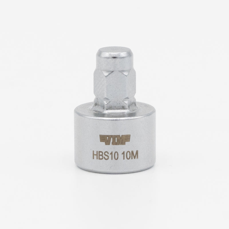 Vim Tools HBS10 Metric 10mm Low Profile Bit Socket, 1/4" Hex Drive