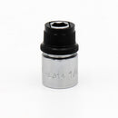 Vim Tools HL614 Locking Bit Socket for 1/4" Hex Insert Bits, 3/8" Square Drive