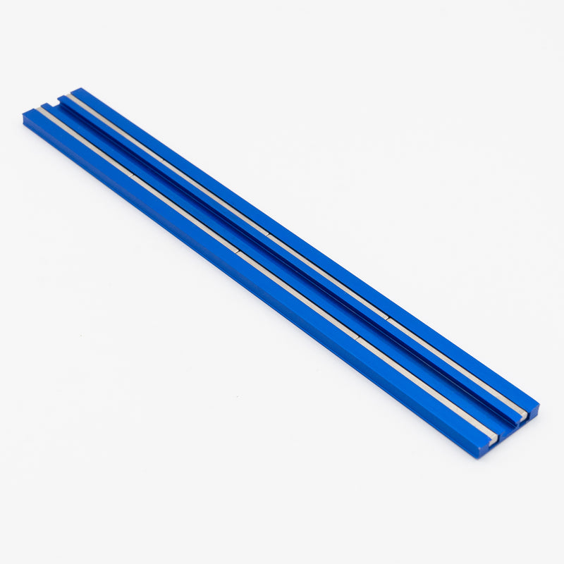 Vim Tools MR8B Magrail Magnetic Rail 8" Blue, No Studs