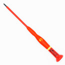 WITTE 89933 Slotted 2.5mm (3/32") x 75mm (3") Wittron VDE Insulated Precision Screwdriver